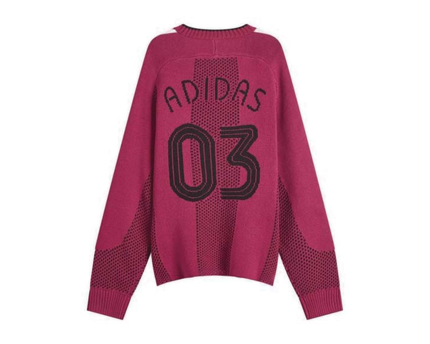 Adidas Adicolor Blokecore LS Pullover — détail broderie Trefoil manches longues