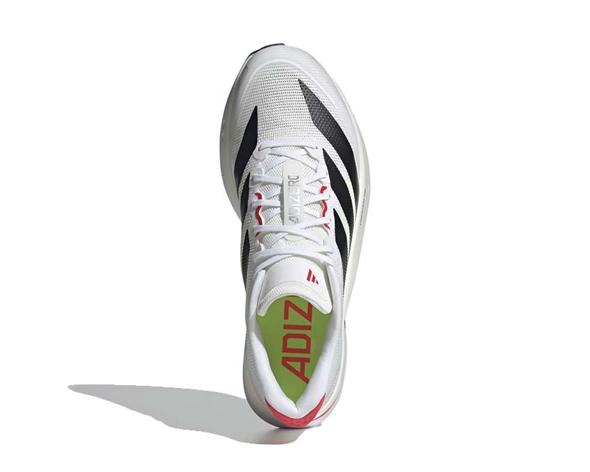 Adidas Adizero Boston 13 Lucid Red — vue arrière contrefort stabilisateur
