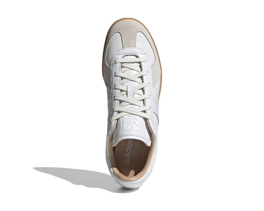 Adidas BW Army Cloud White rear view — reinforced heel counter army style