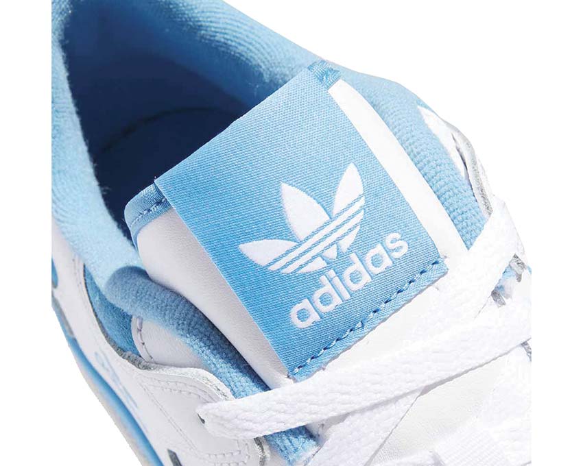 Detail — Leder Klettverschluss Team Light Blue Forum Low CL