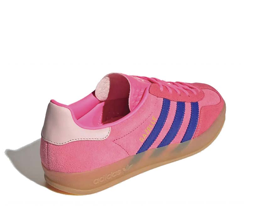Adidas Gazelle Indoor W Lucid Pink suola — suola in gomma piatta vintage