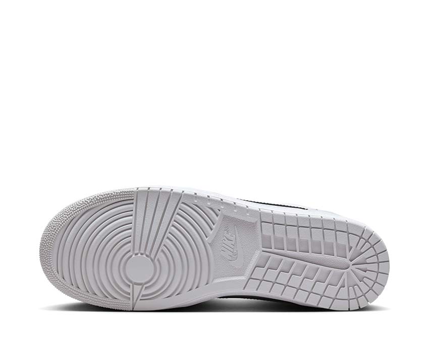 Jordan Air Jordan 1 Low '85 Metallic Black White Black Neutral Grey — vista posteriore