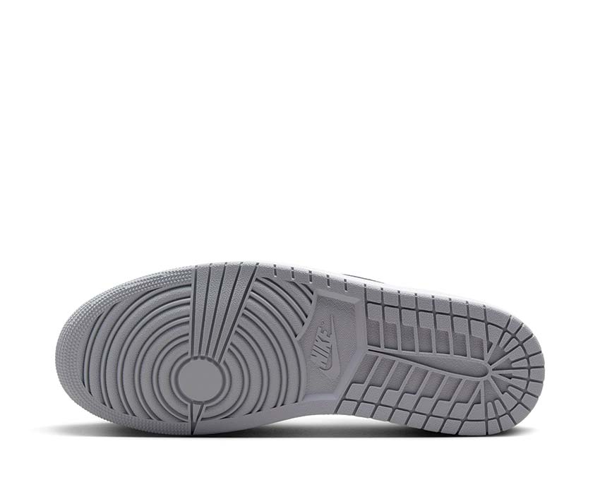 Jordan Air Jordan 1 Low OG Wolf Grey — vista posteriore grigio uomo