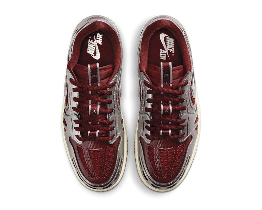 Air Jordan 1 Method of Made Low V3 Rouge Équipe — vue arrière sneaker femme hype
