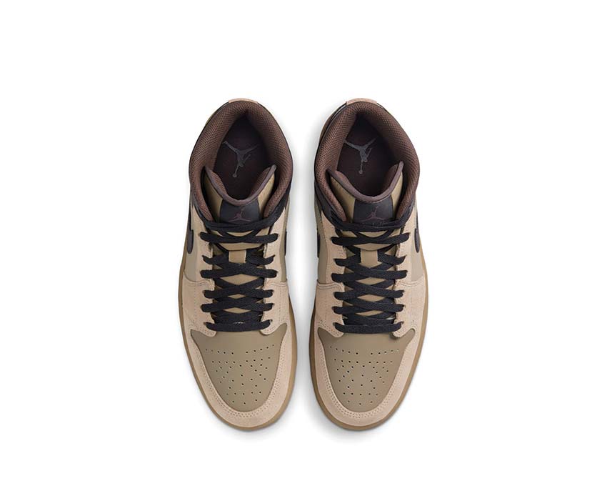 Jordan Air Jordan 1 Mid Baroque Brown — Vorderansicht