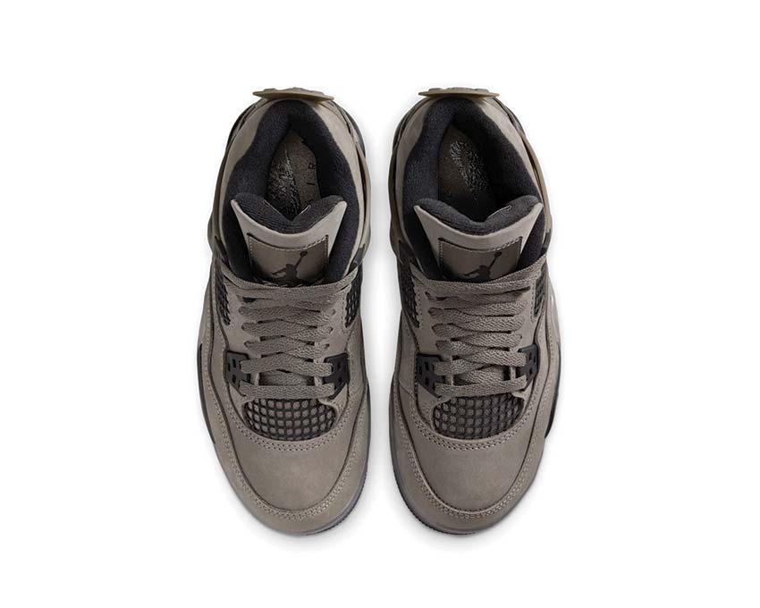Air Jordan 4 Retro GS Cave Stone — vue trois quarts coloris cave stone rétro