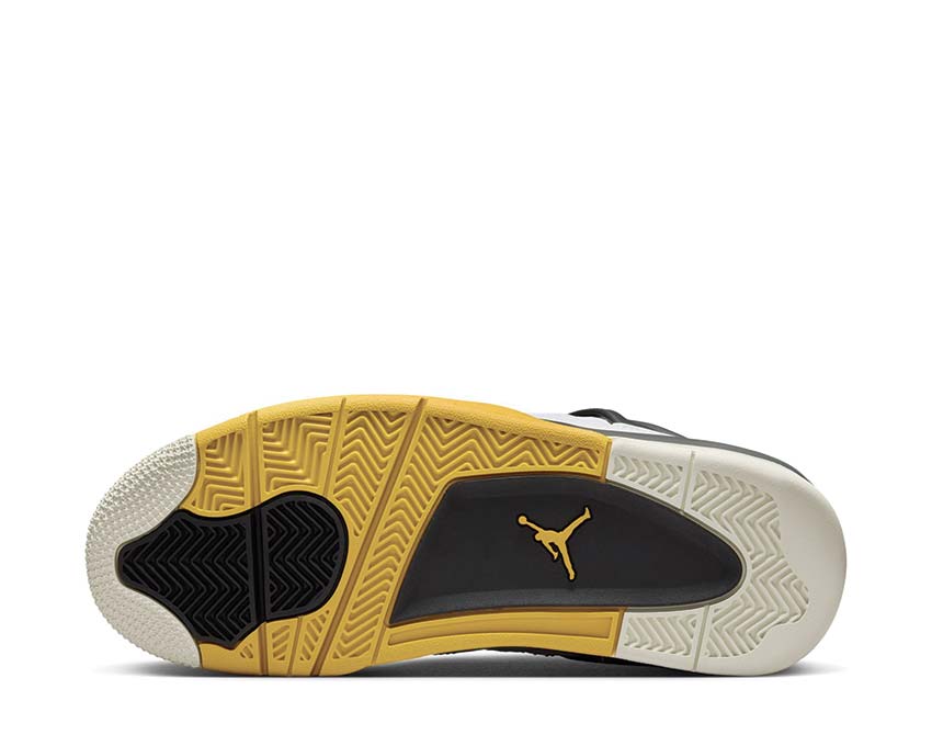 Jordan Air Jordan 4 Retro Vivid Sulfur — Vorderansicht Unisex gelb