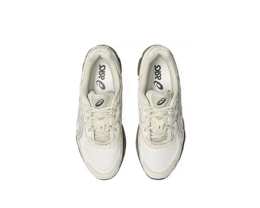 Asics Gel NYC Cream Putty Cream/Putty Rückansicht — Gel-Dämpfung Ferse Vintage