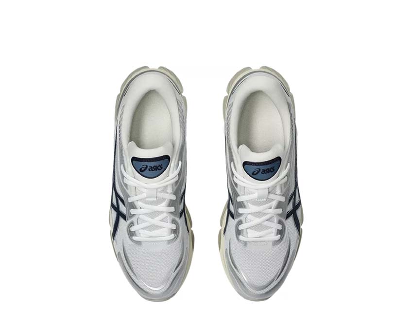Asics Gel Quantum 360 VIII White Midnight White/Midnight vista posteriore — ammortizzazione Gel 360