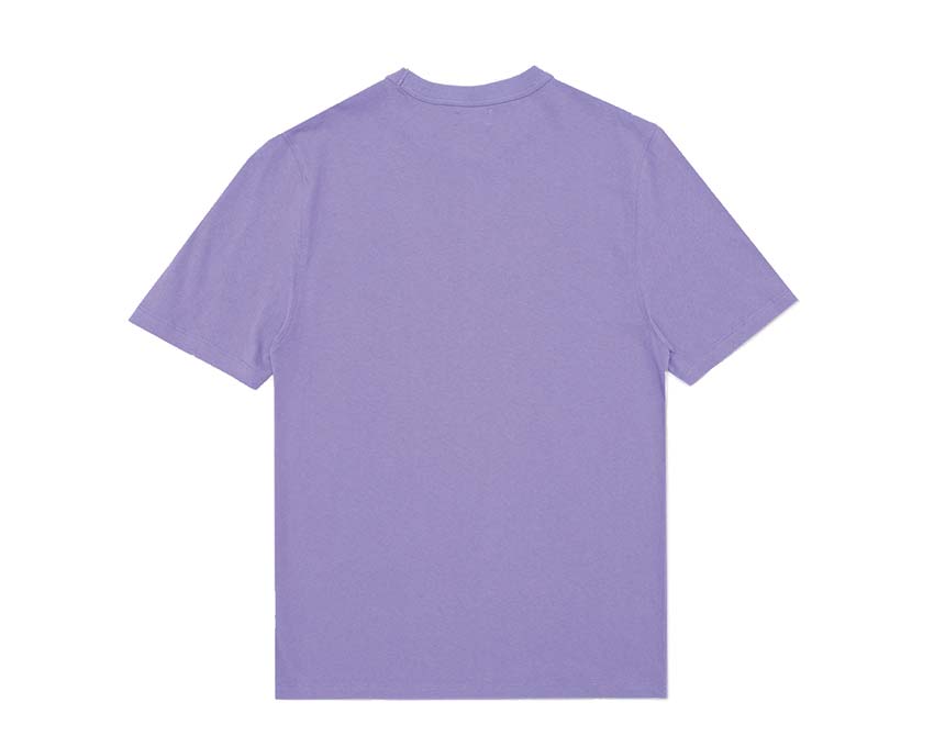 Edmmond Studios Tennis Courts Tee Light Purple vista lateral — estampado pista tenis
