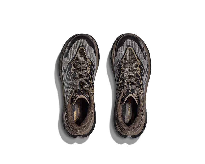 HOKA Tecton X 2 Deep Umber detail — lightweight mesh upper