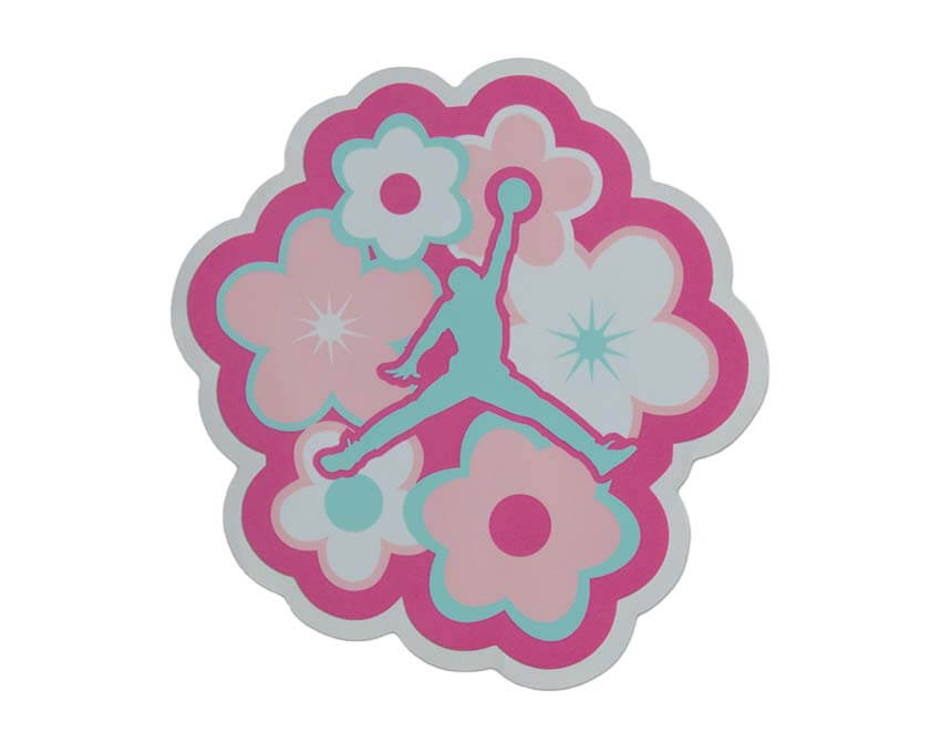 Jordan 3 Retro PS Pearl Pink trois quarts — AJ3 preschool coloris rose nacré