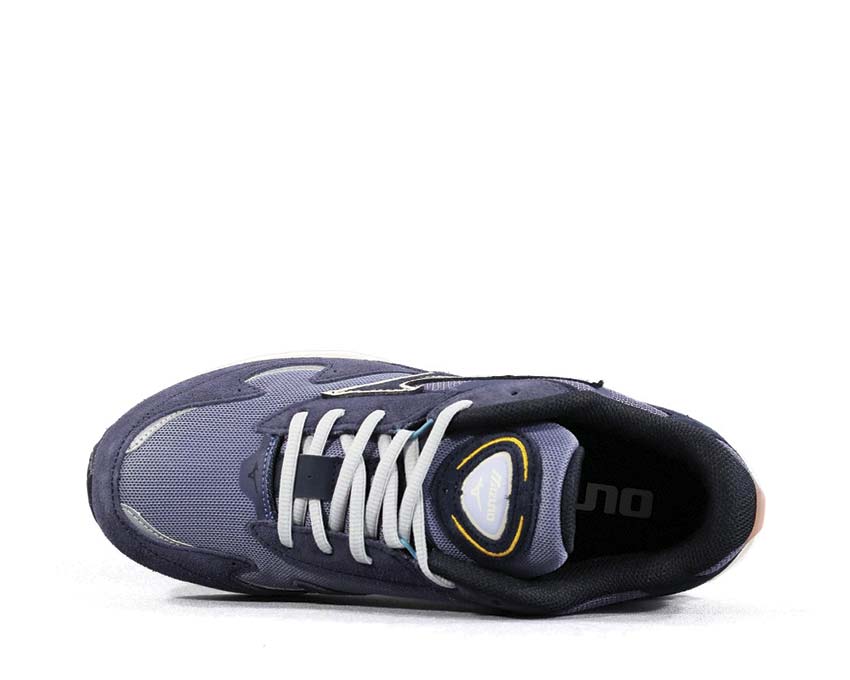 Mizuno Wave Rider β Blue Granite Salute Odyssey Detail — Mizuno-Logo