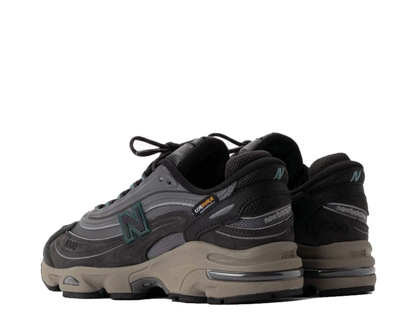 New Balance 1000 Cordura Black Cement detail — high-density Cordura fabric construction