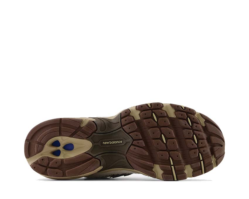 New Balance 530 Linen Incense Flat Taupe dettaglio — palette colori beige naturale