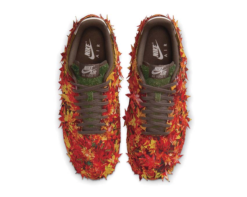 Nike Air Force 1 07 LX Leaf Camo — Dreiviertelansicht