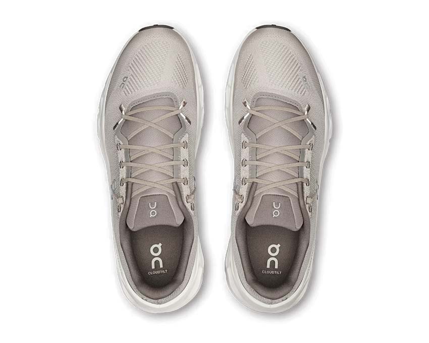 On Cloudtilt Fog détail — tige mesh sneaker homme