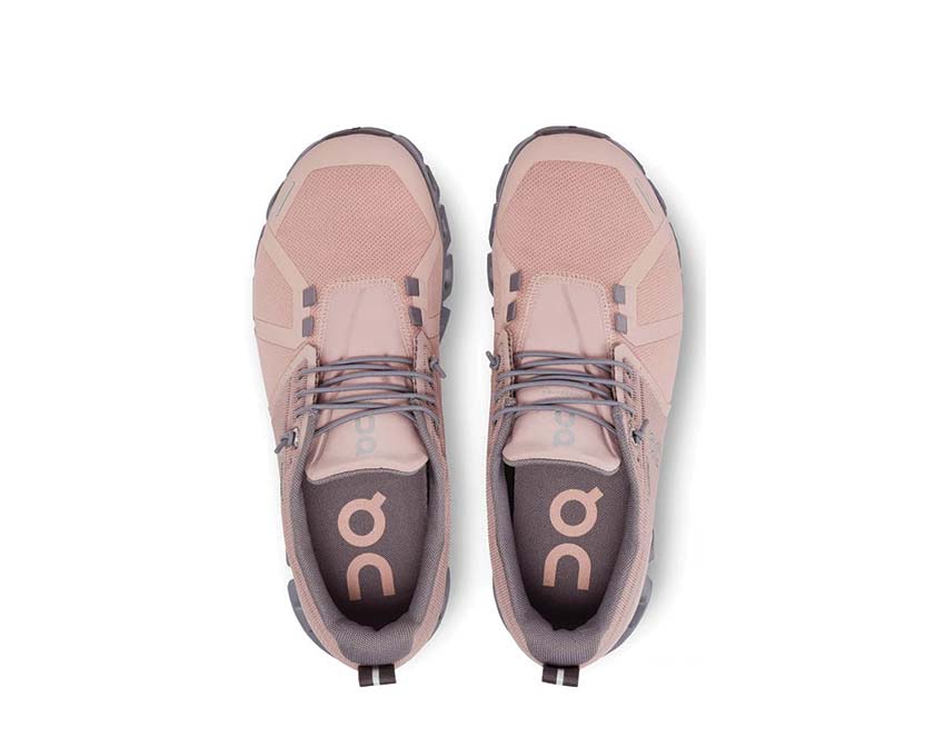 On Cloud 5 Waterproof W Rose Fossil détail — protection waterproof femme