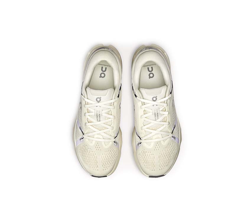 On Cloudsurfer 2 Ivory detail — breathable mesh men's running shoe