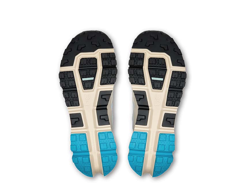 On Cloudultra 2 W Arctic/Cream detail — upper ultra trail women