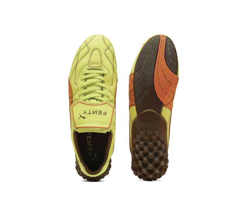 Puma x Fenty Avanti LS Lime Sheen dettaglio — dettagli Fenty by Rihanna