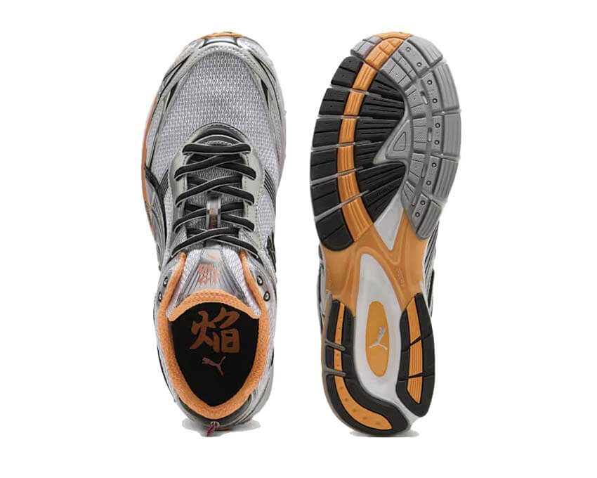 Puma Homura OG+ Argent dos — talon Homura OG+ argent mat Puma