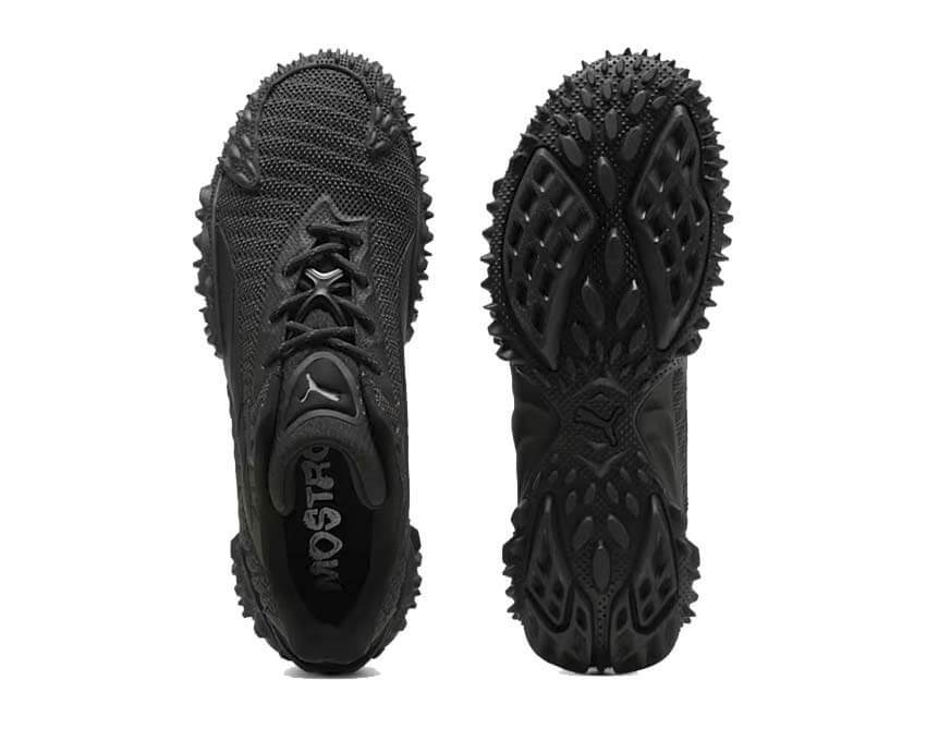 Puma Mostro X dos — talon Mostro X cuir Puma