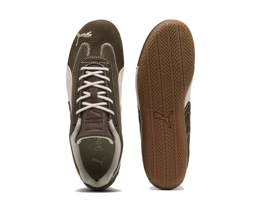 Puma Speedcat Wine Club Wns Chocolate detalle — motivo floral Wine Club