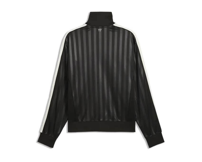 Puma T7 Track Jacket W Noir dos — dos veste survêtement femme noir T7