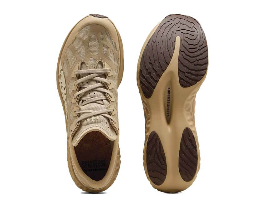 Puma Velum Salehe Bembury dos — talon Nitro Salehe Bembury amande grillée