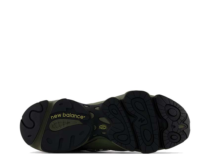 New Balance 1000 Dark Olivine Magnet — Rückansicht