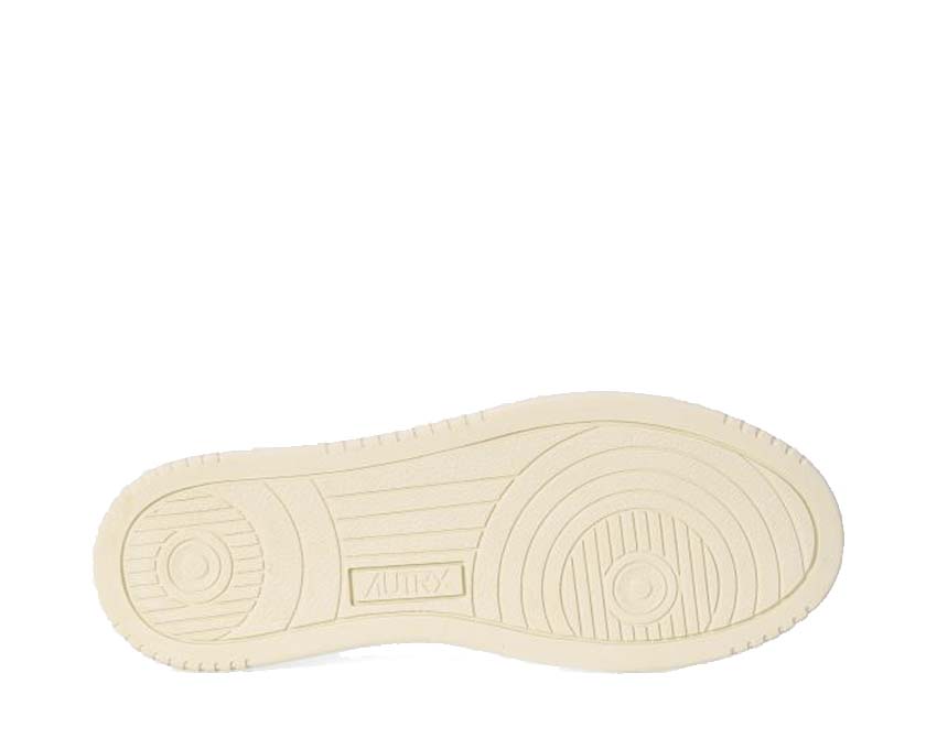 Autry Medalist Low Match White Black detail — women's tennis suede panel