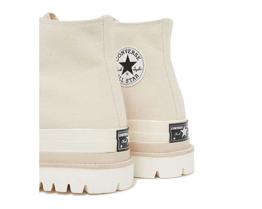 Converse Chuck 70 Canvas Ltd White/Natural detail — raw natural limited canvas finish