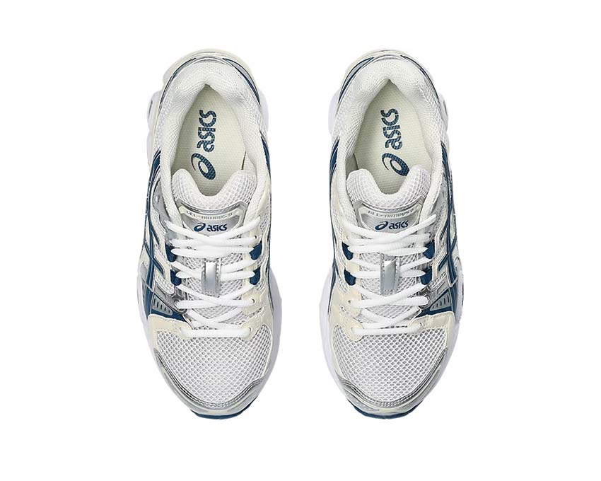 Asics Gel Nimbus 9 White Light Indigo dettaglio — materiale premium