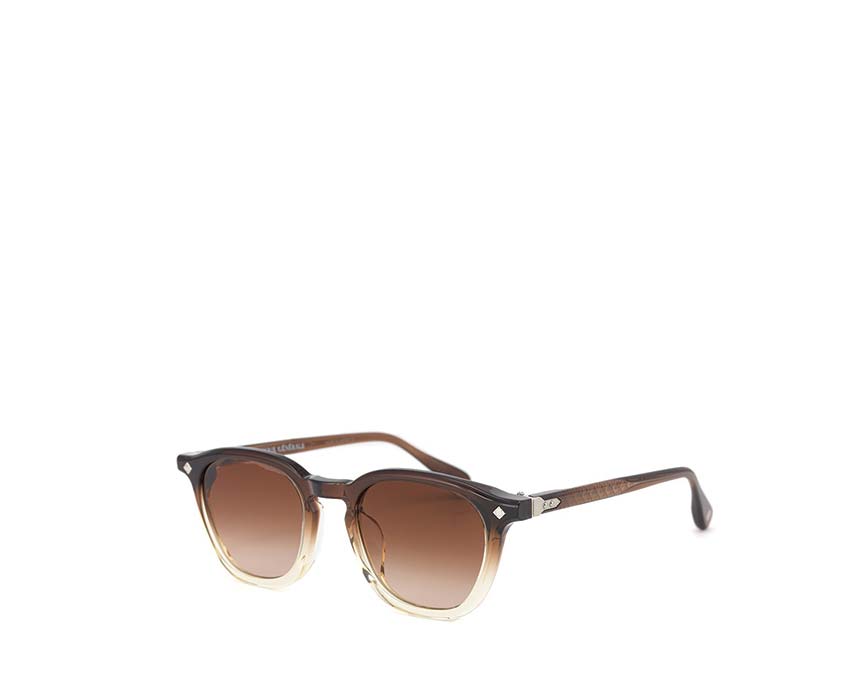 Lunetterie Générale Maestro Gradient Brown vue — monture acétate dégradé artisanale