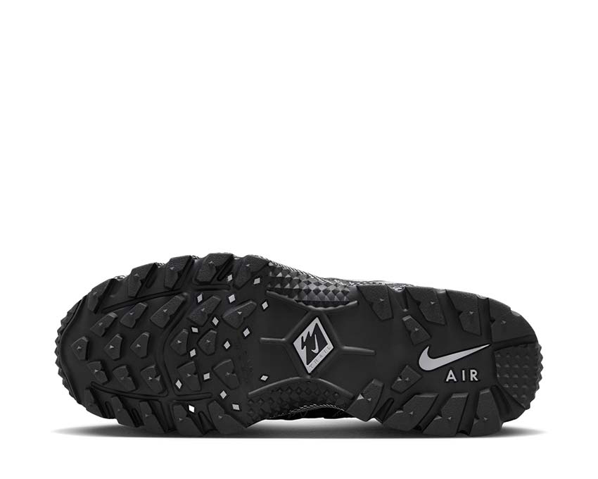 Nike Air Humara QS Black Metallic Silver — rear view