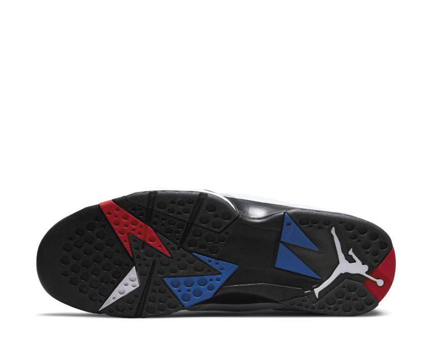 Jordan Air Jordan 7 Retro PSG White Red Navy — embroidered PSG logo