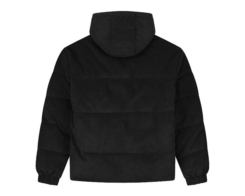 Arte Joey Corduroy Jacket Black side view — corduroy straight cut
