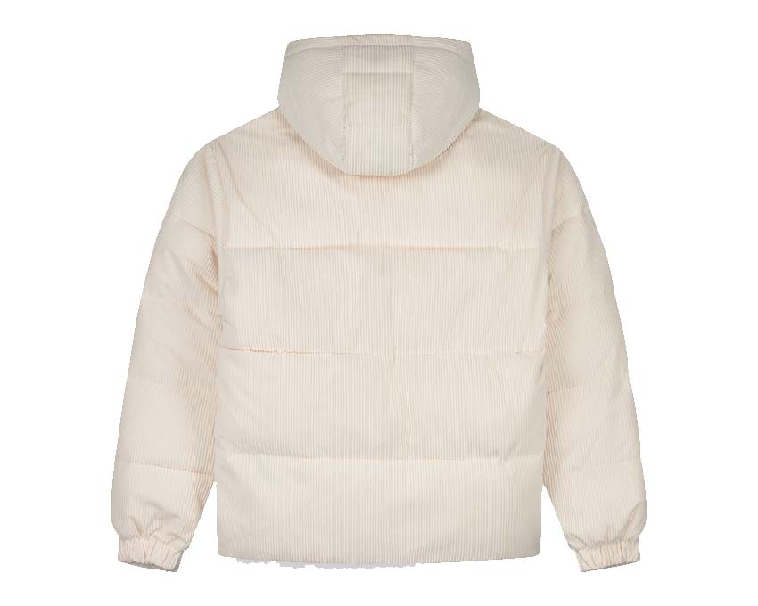 Arte Joey Corduroy Jacket Cream Seitenansicht — Cord gerader Schnitt