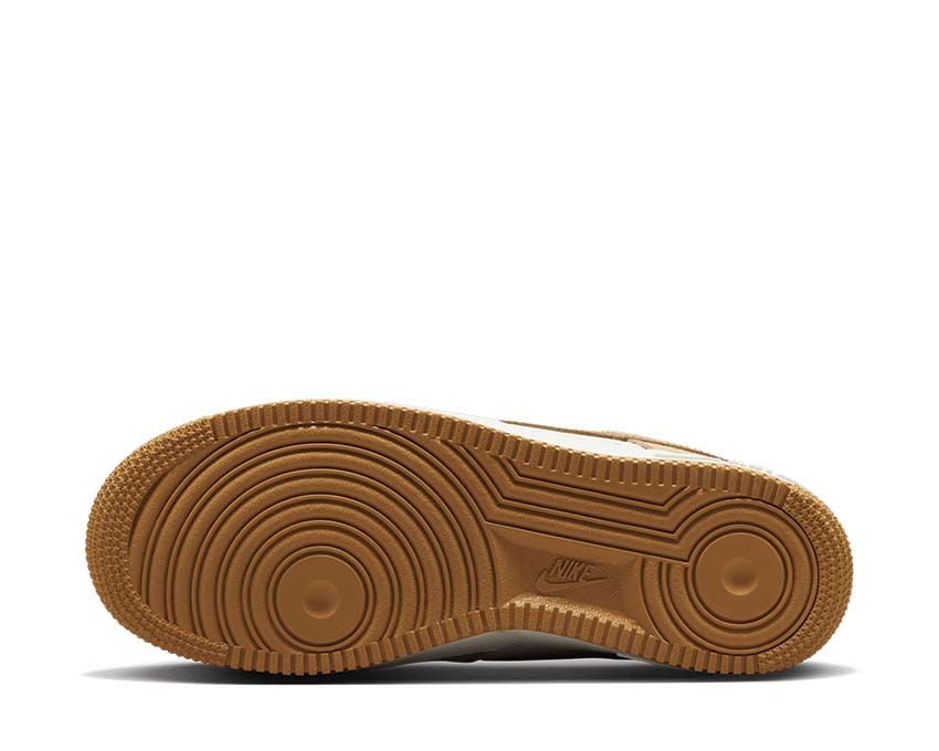 Nike Air Force 1 LXX Vachetta Tan Flax Sail — three-quarter view