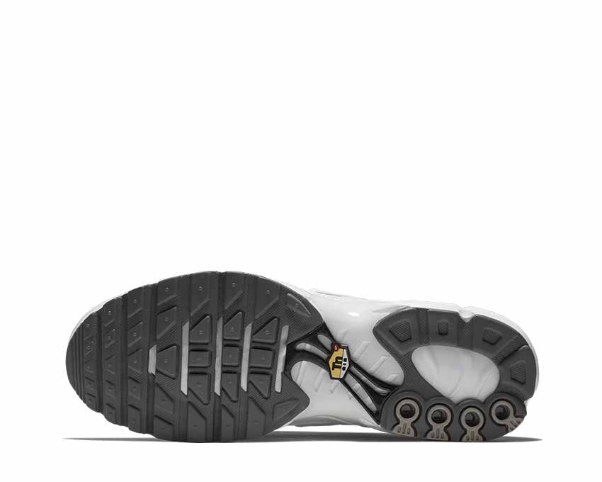 Nike Air Max Plus White — front view men's sneaker white