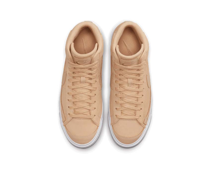 Nike Blazer Mid '77 LX Vachetta Tan White suola — gomma vulcanizzata