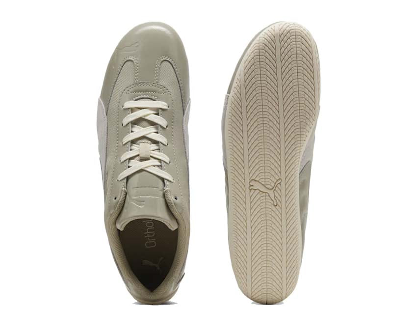 Puma Speedcat Patent Gris dos — talon Speedcat Patent gris pebble