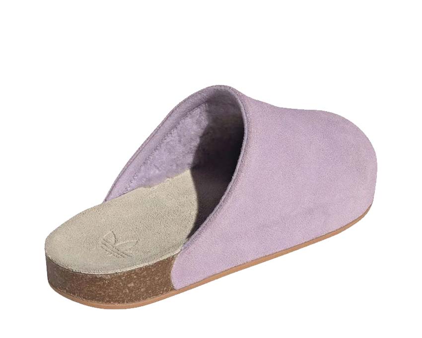 Adidas Adimule Powder Plum détail — bride élastique maintien