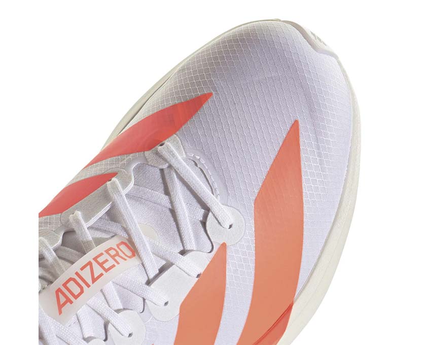 Adidas Adizero Adios 9 Lucid Orange Seitenansicht — Lightstrike Pro Dämpfung