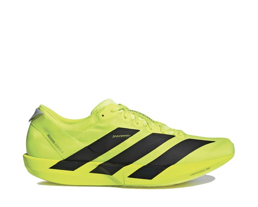 Adidas Adizero Adios 9 Lucid Lemon — chaussure running homme compétition
