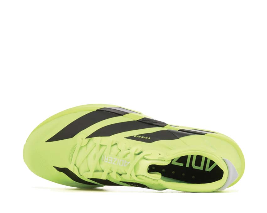 Adidas Adizero Adios 9 Lucid Lemon semelle — Lightstrike Pro plaque carbone