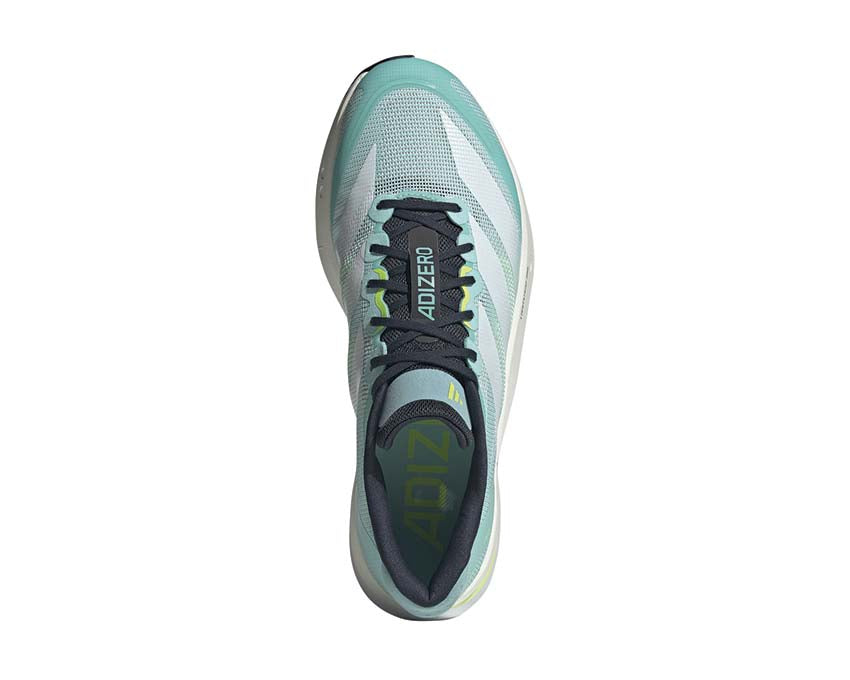 Adidas Adizero Boston 13 Flash Aqua — vue arrière