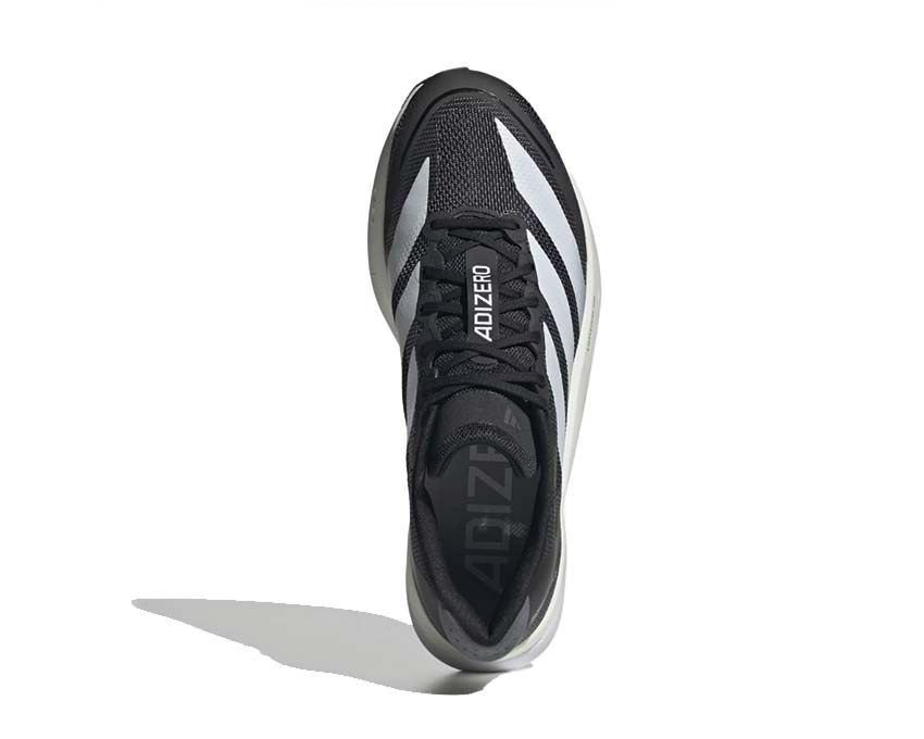 Adidas Adizero Boston 13 White Stripes semelle — plaque carbone Adizero