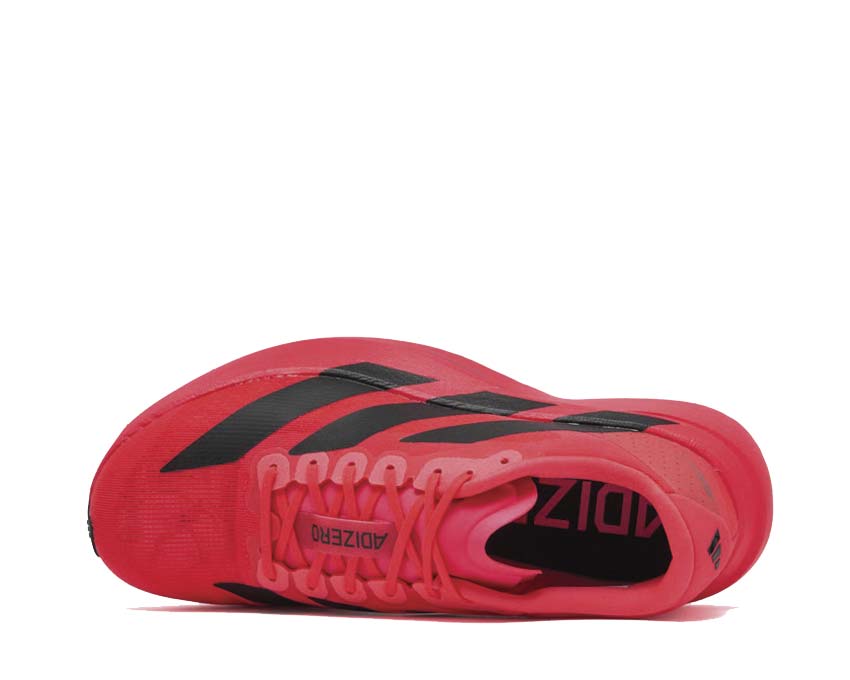 Adidas Adizero Evo SL Lucid Red — vista posteriore tallone dinamico